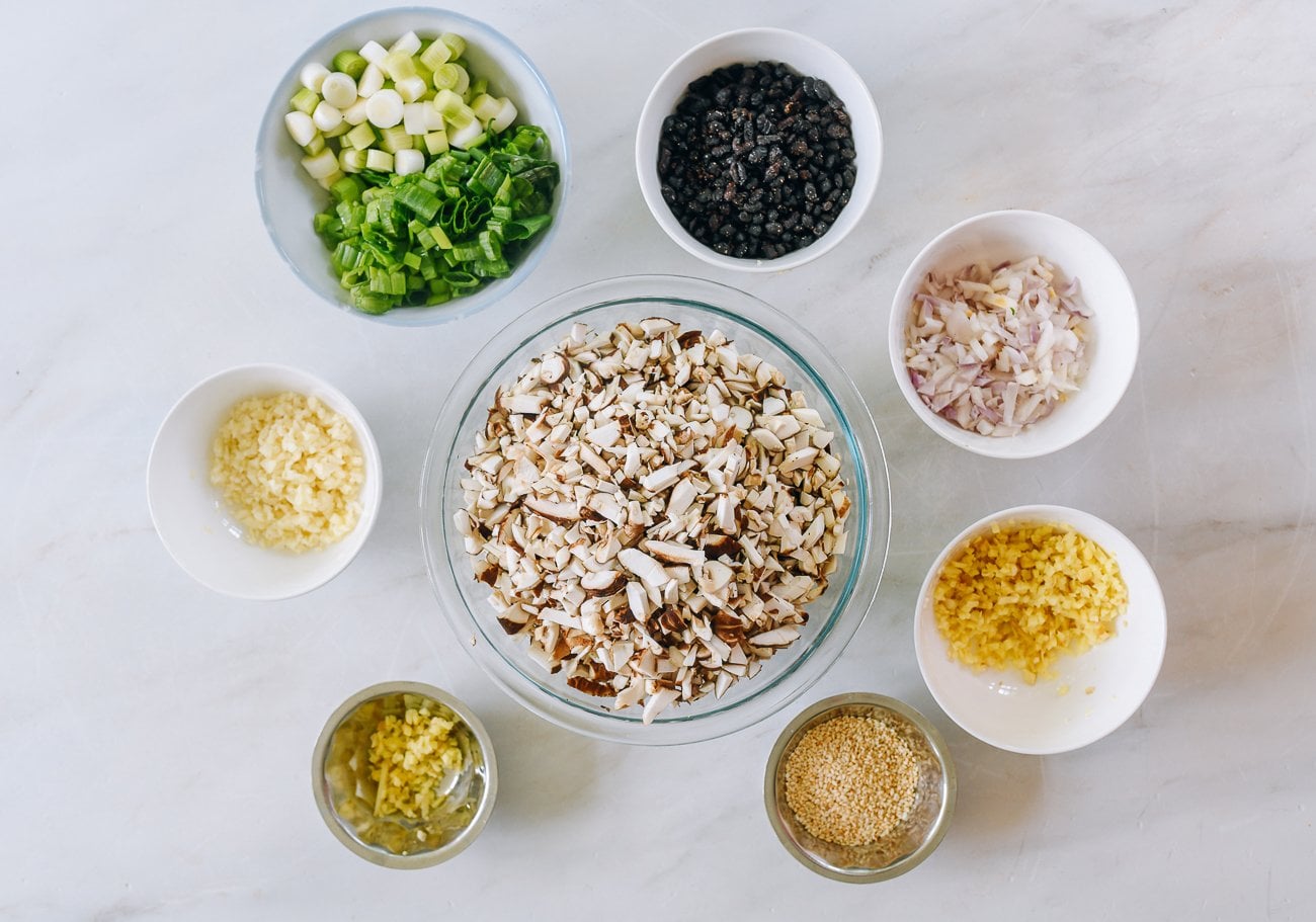 Ingredients for Chinese Meat Sauce
