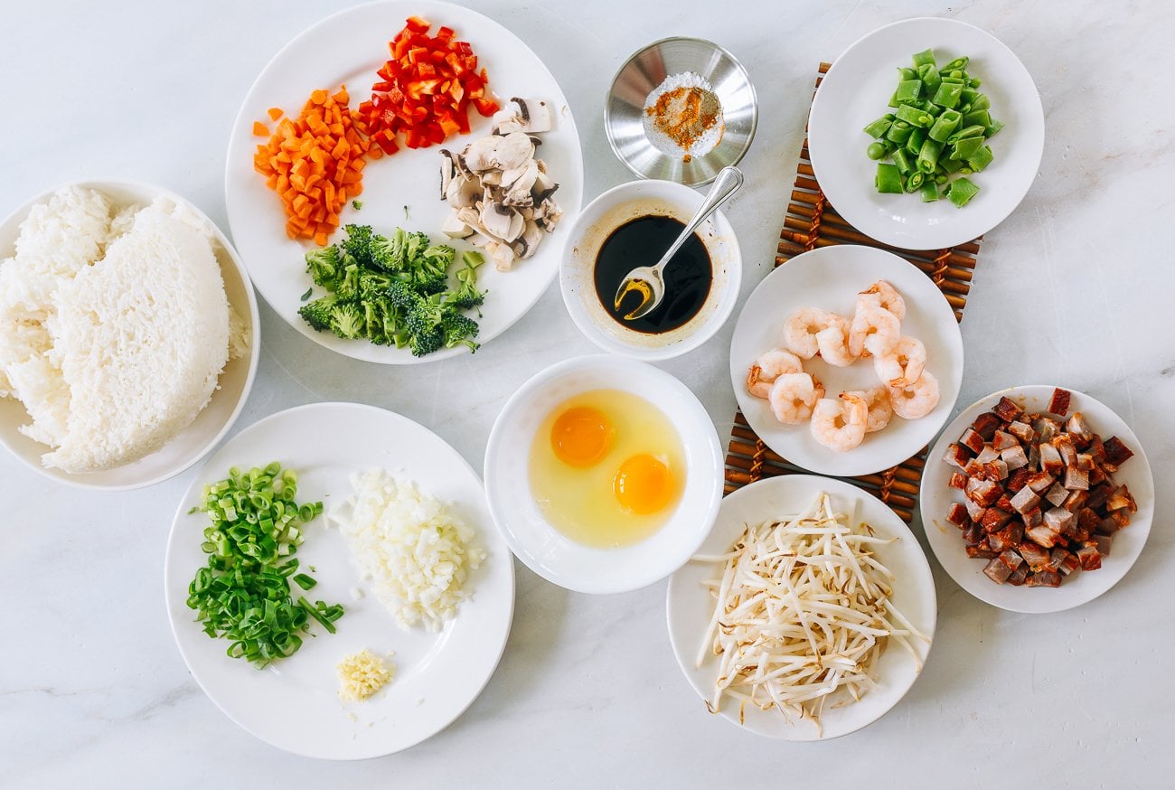 ingredients for fried rice
