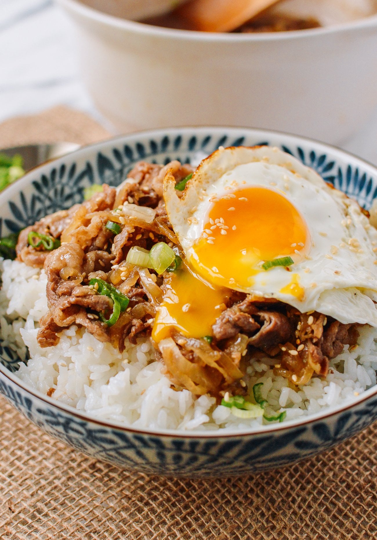 Gyudon Recipe with Egg
