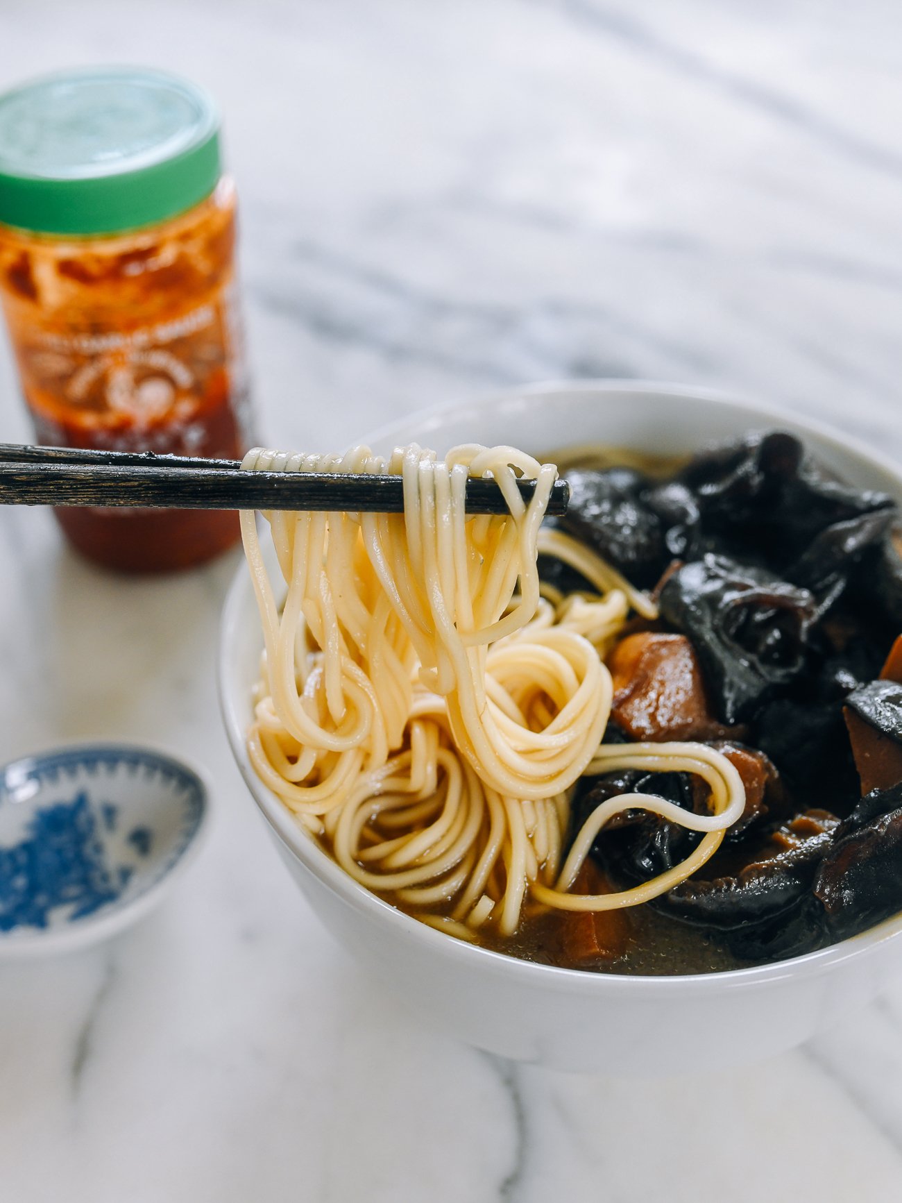 Mushroom Noodle Soup