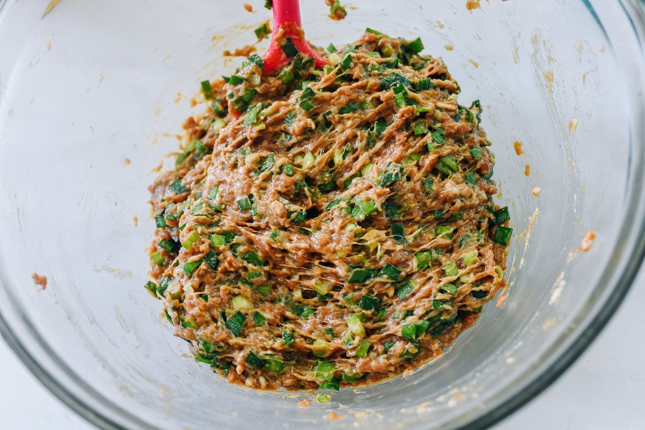 pork chive dumpling filling