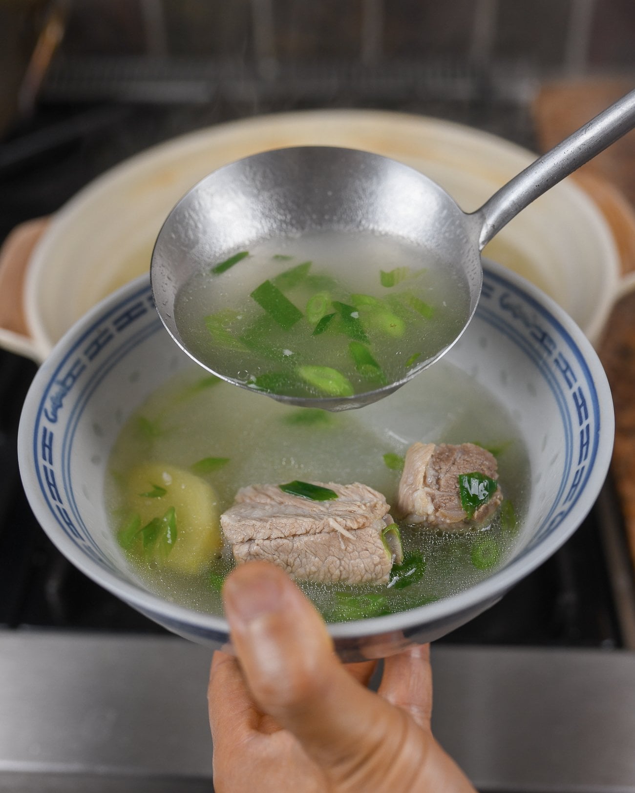 winter melon soup with pork ribs