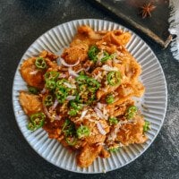 plate of Cantonese style salt and pepper chicken