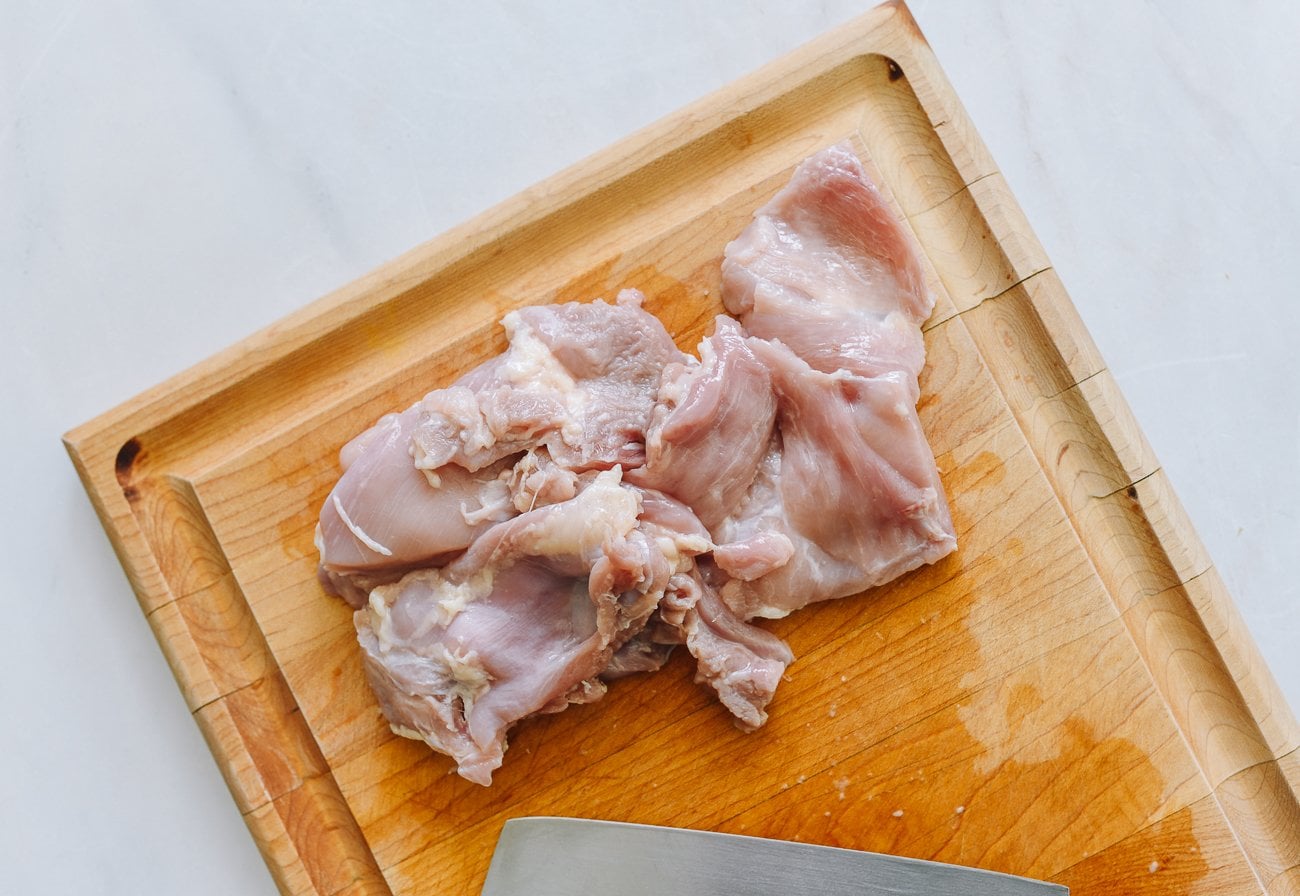 boneless skinless chicken thigh pieces