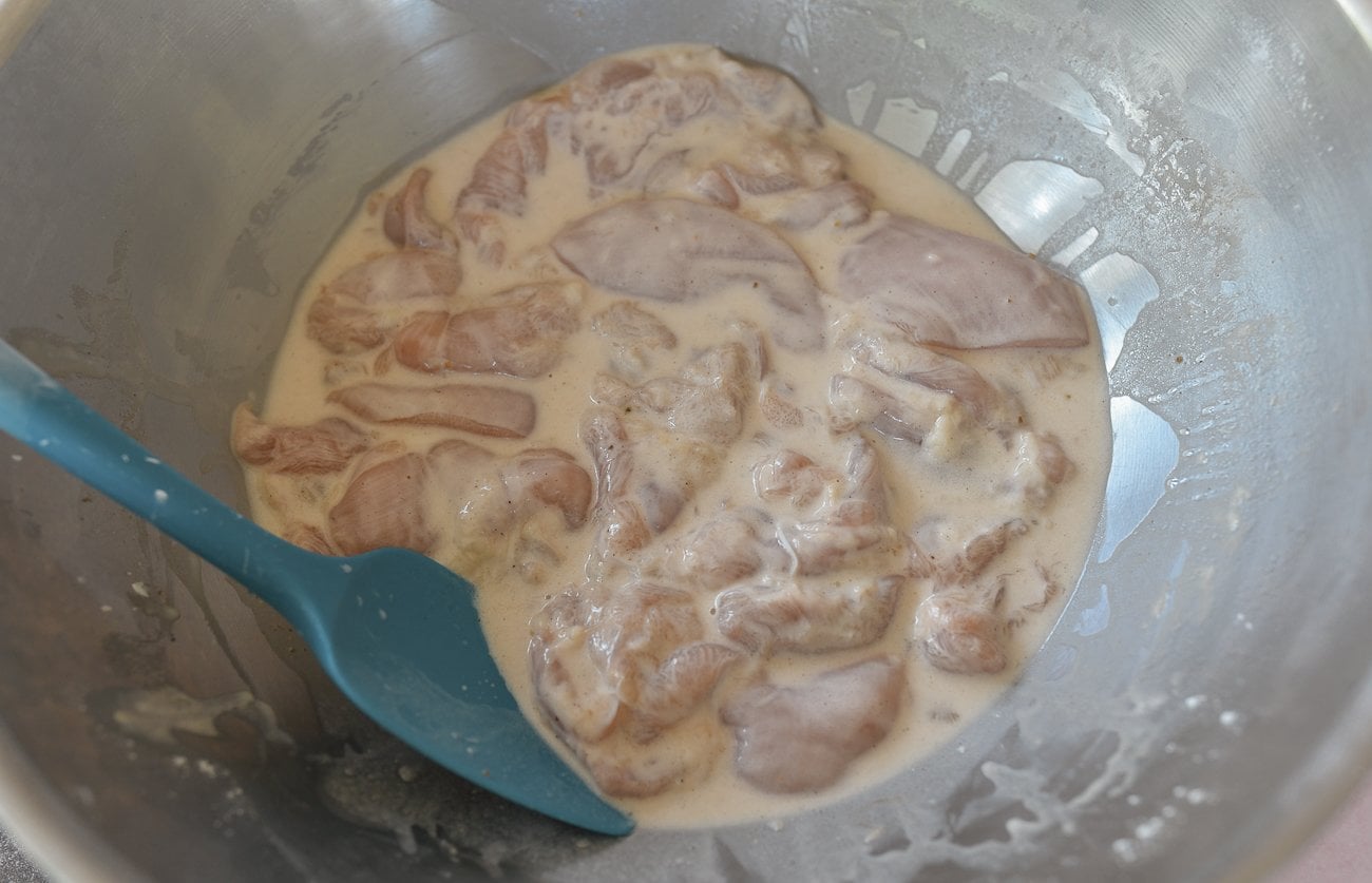 chicken pieces in batter