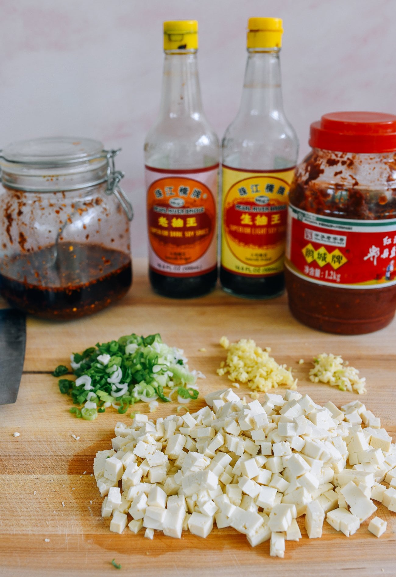 ingredients for vegan ants climbing a tree