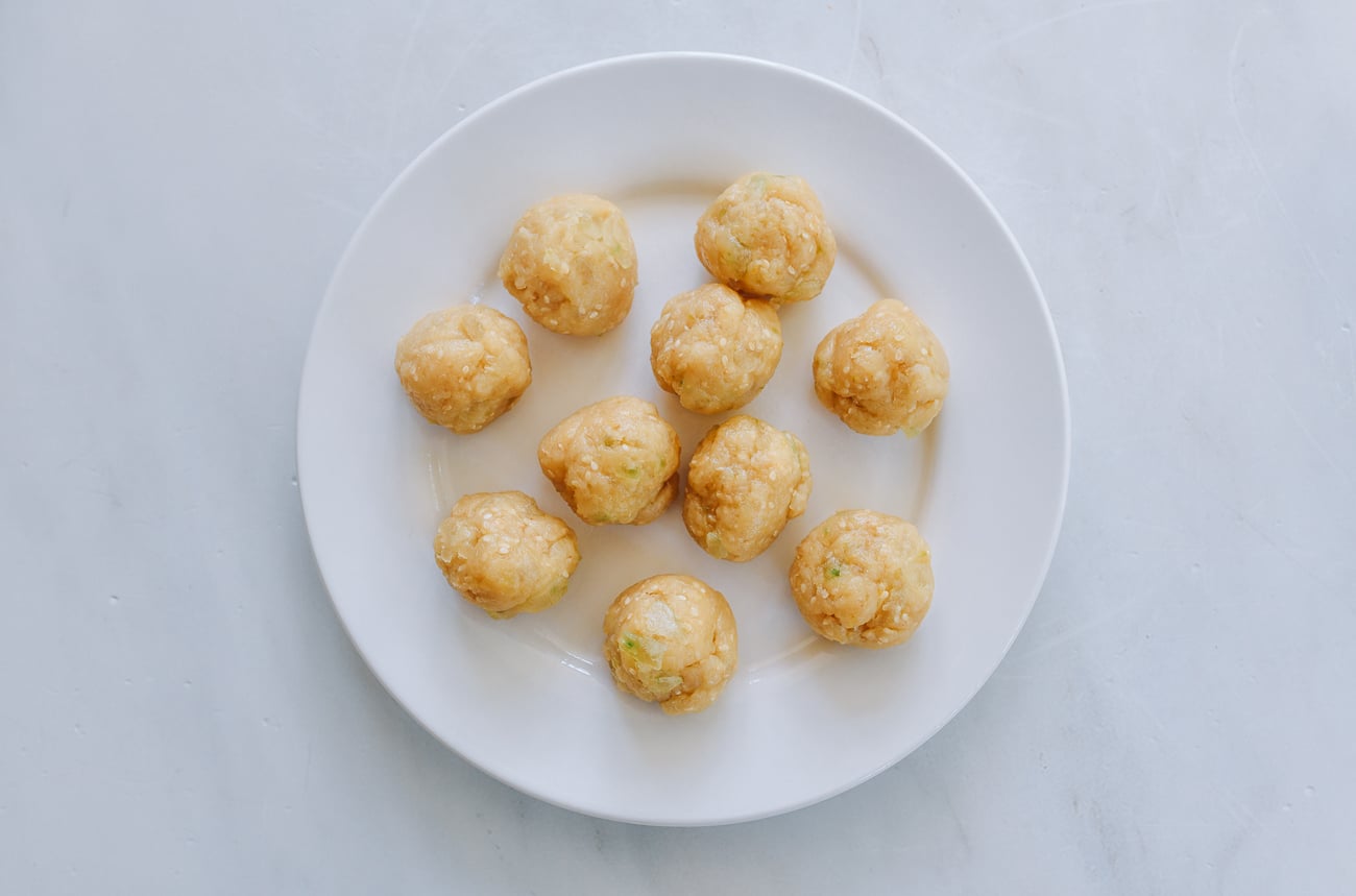 winter melon filling balls for lao po bing