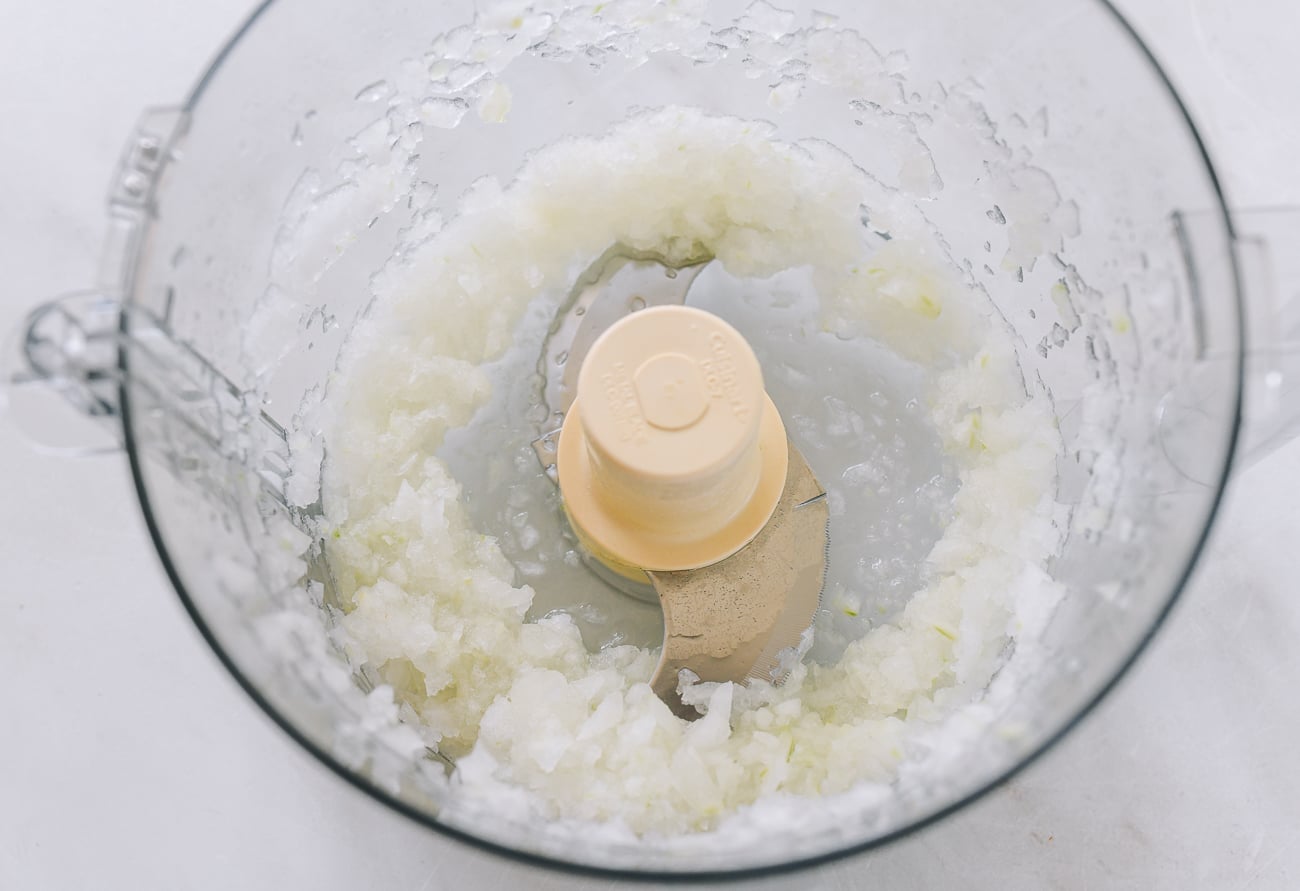 coarsely pureed winter melon