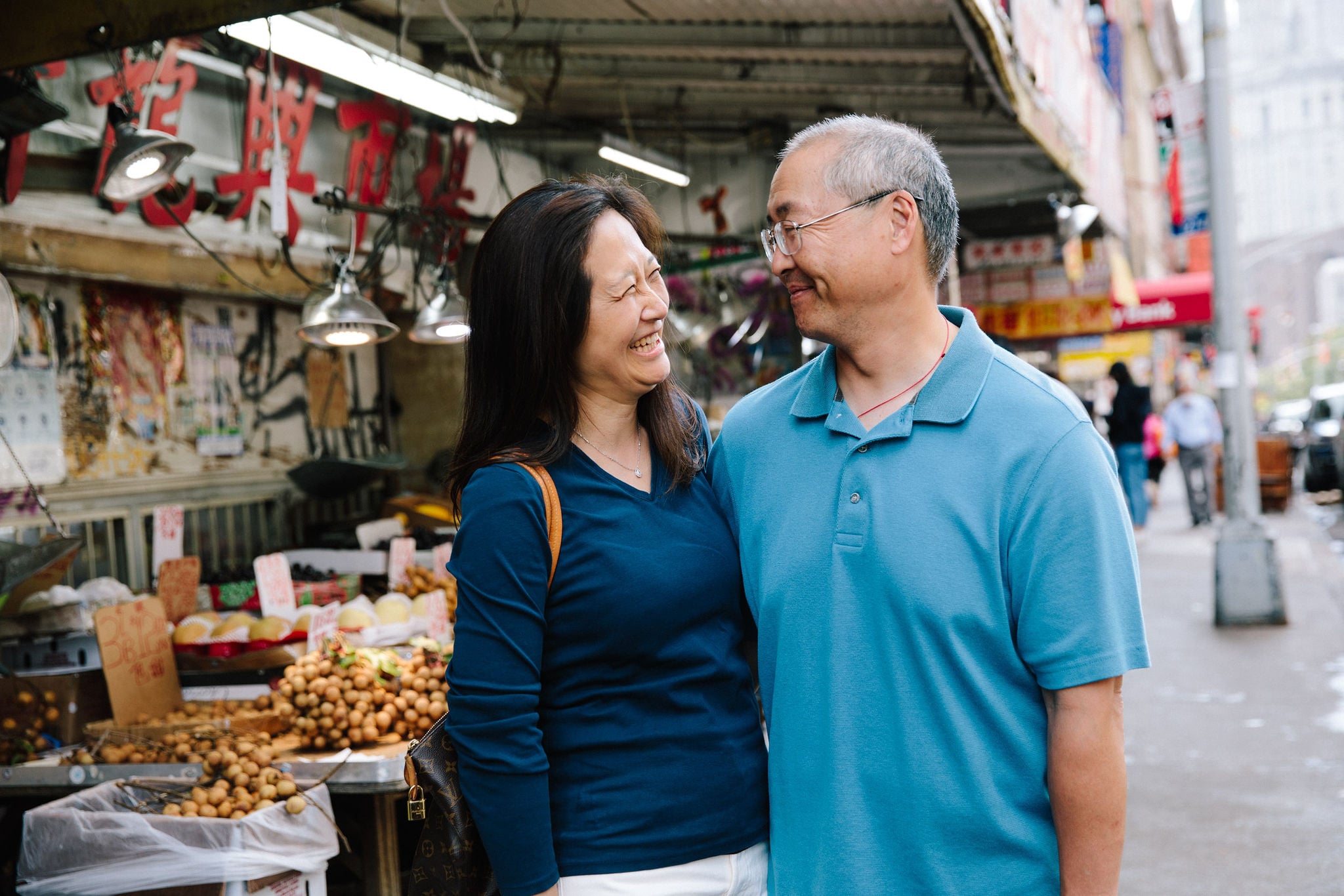 Judy and Bill in Chinatown
