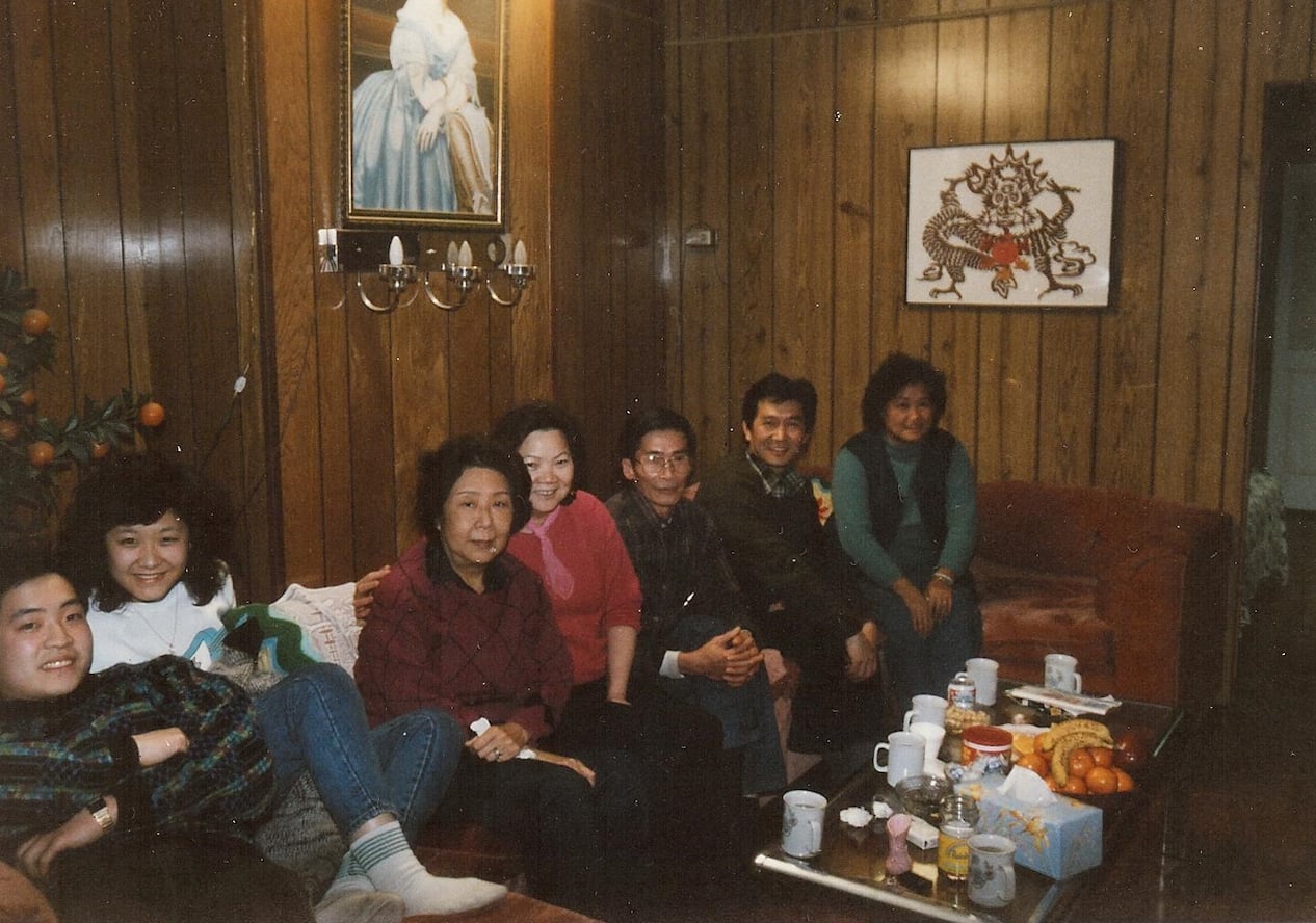Bill and Judy with their parents