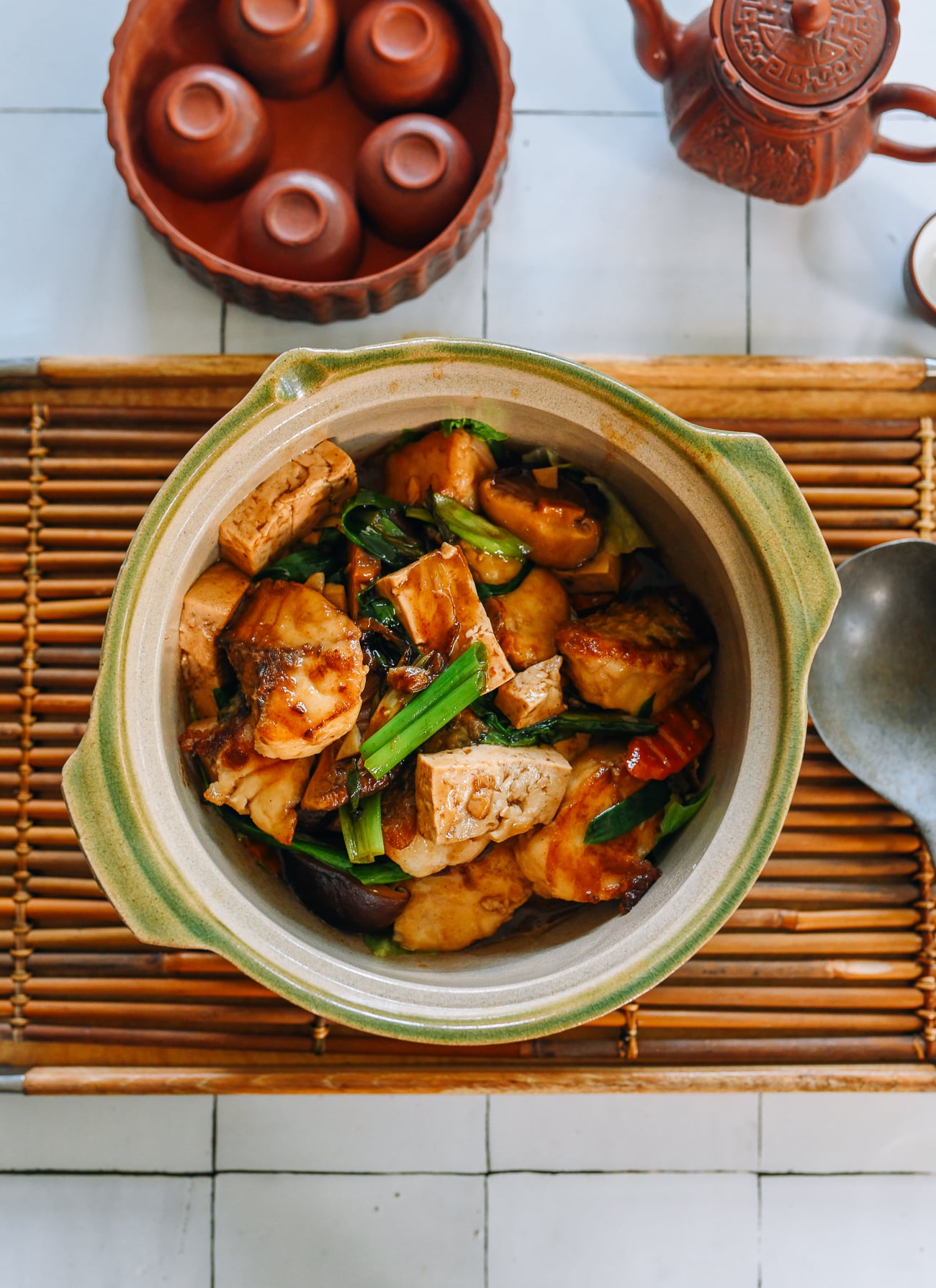 Clay Pot Fish and Tofu
