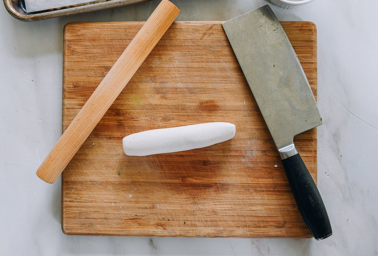gluten-free dough log