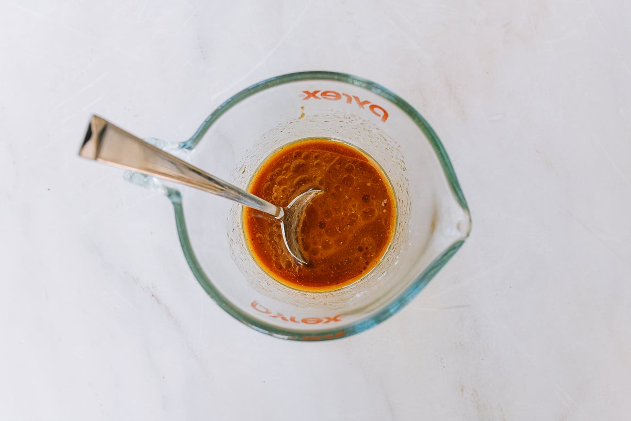 sauce mixture for loofah stir-fry with chicken