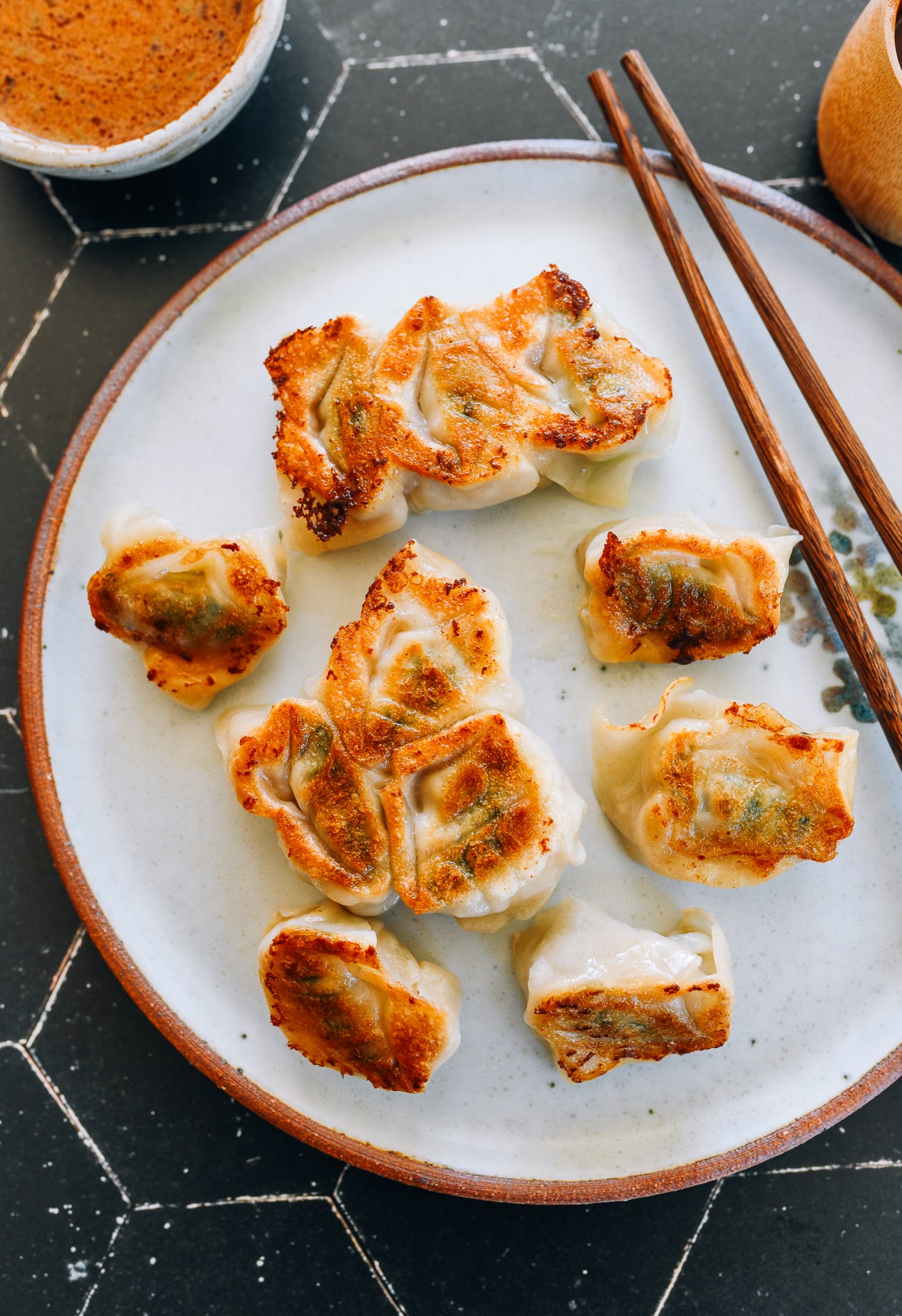 Pan-fried Wontons