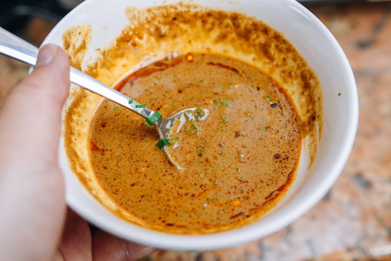 sesame dipping sauce