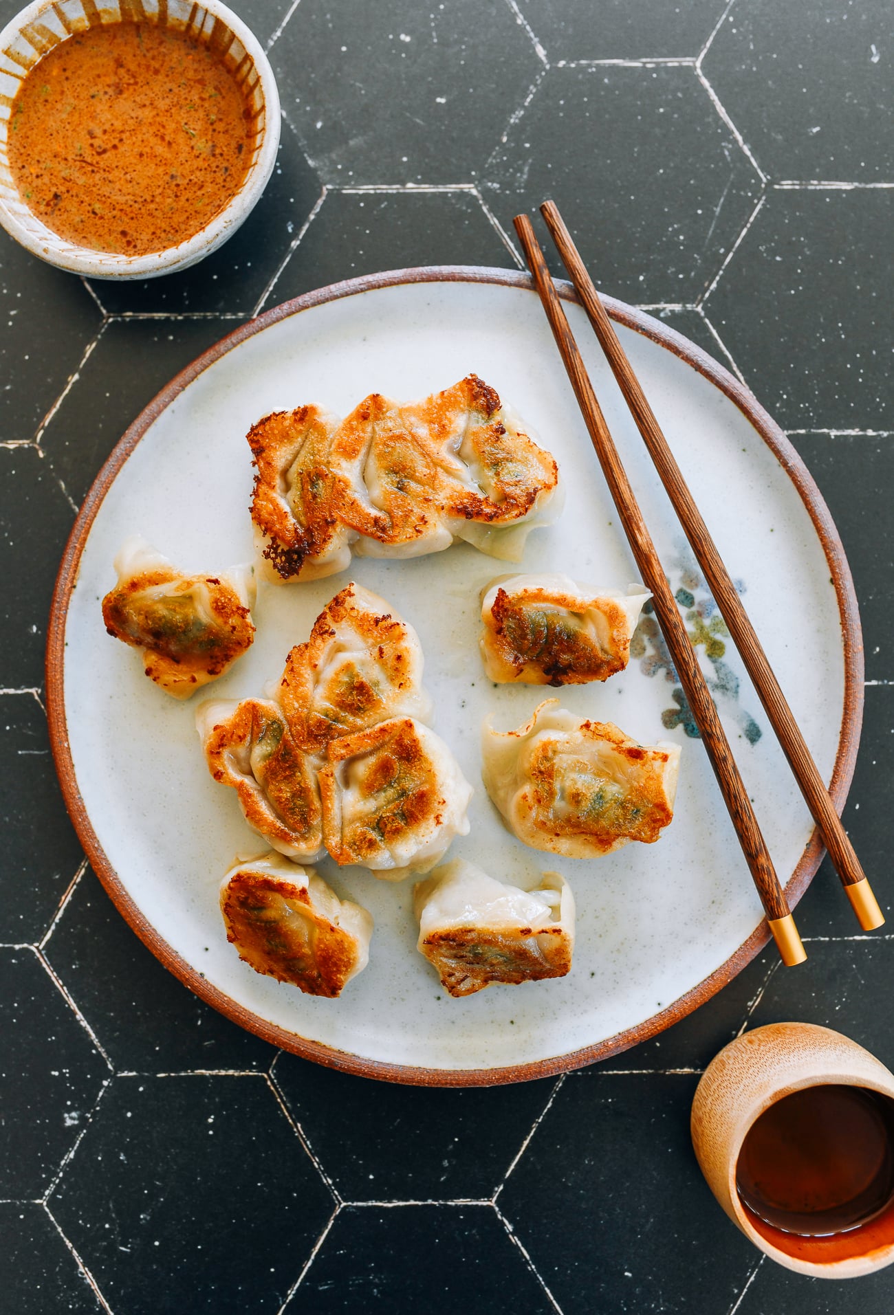 Pan-fried Wontons