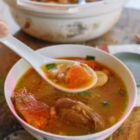 Chinese Pig Feet and Papaya Soup