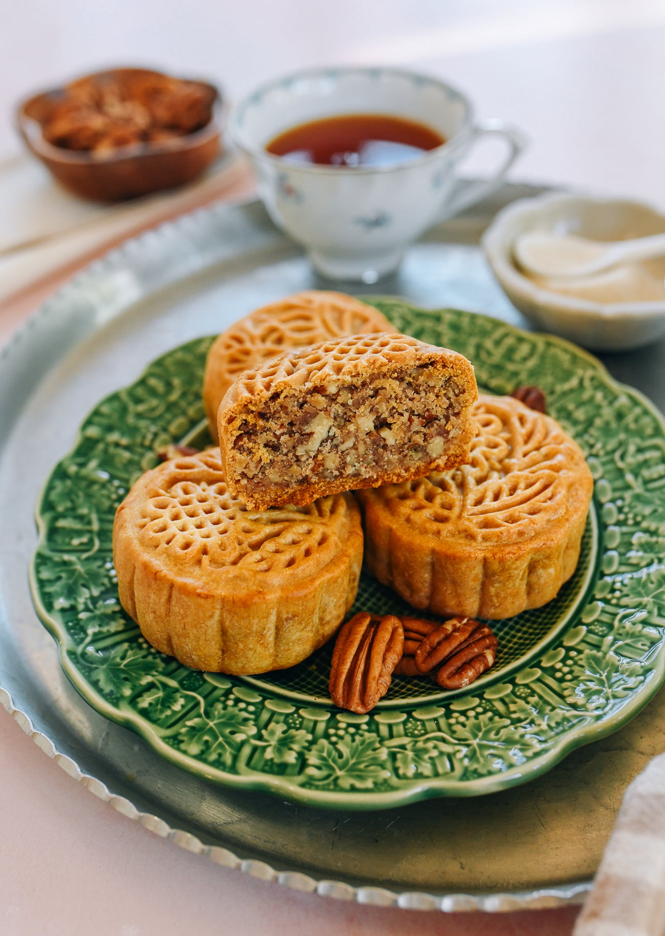 Pecan Pie Mooncakes 