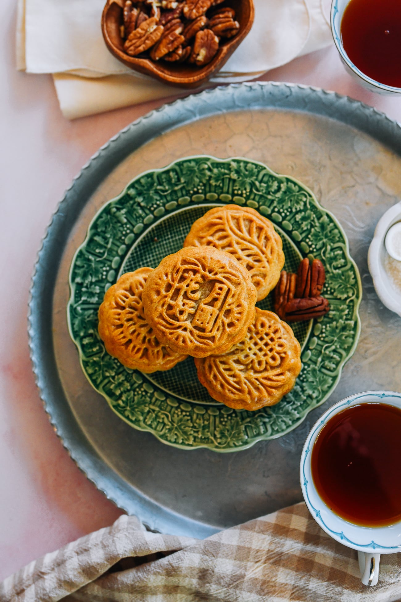 Pecan Pie Mooncakes