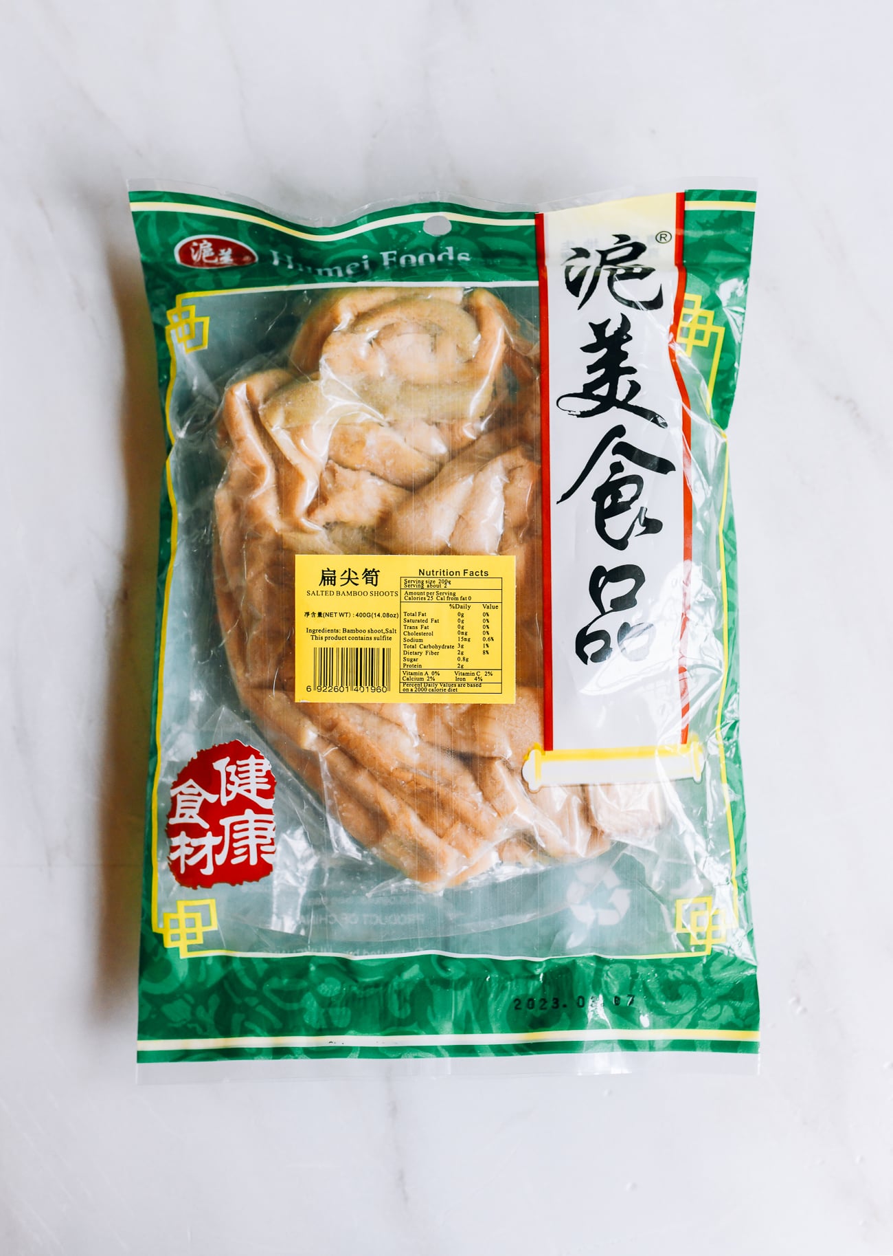 Salted Bamboo Shoots Package