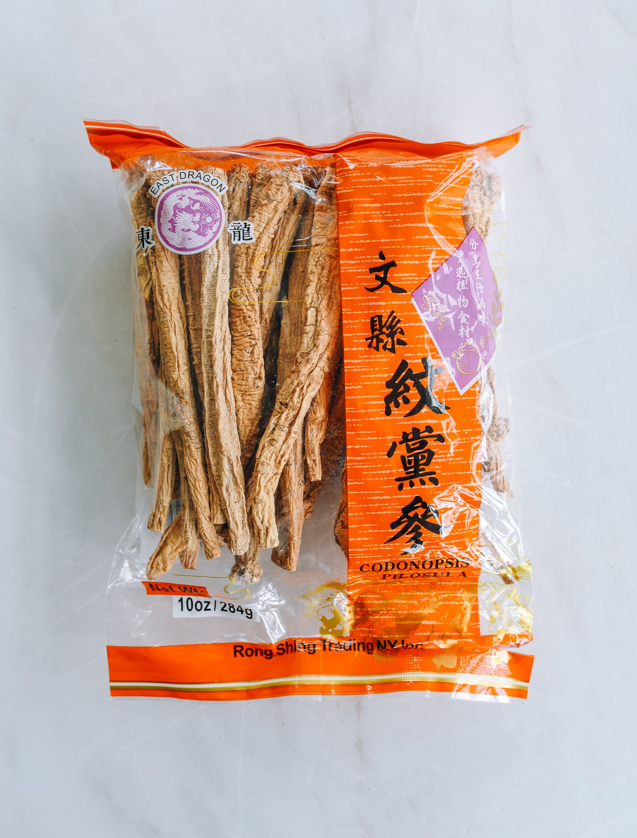 codonopsis pilosula chinese herb package dangshen