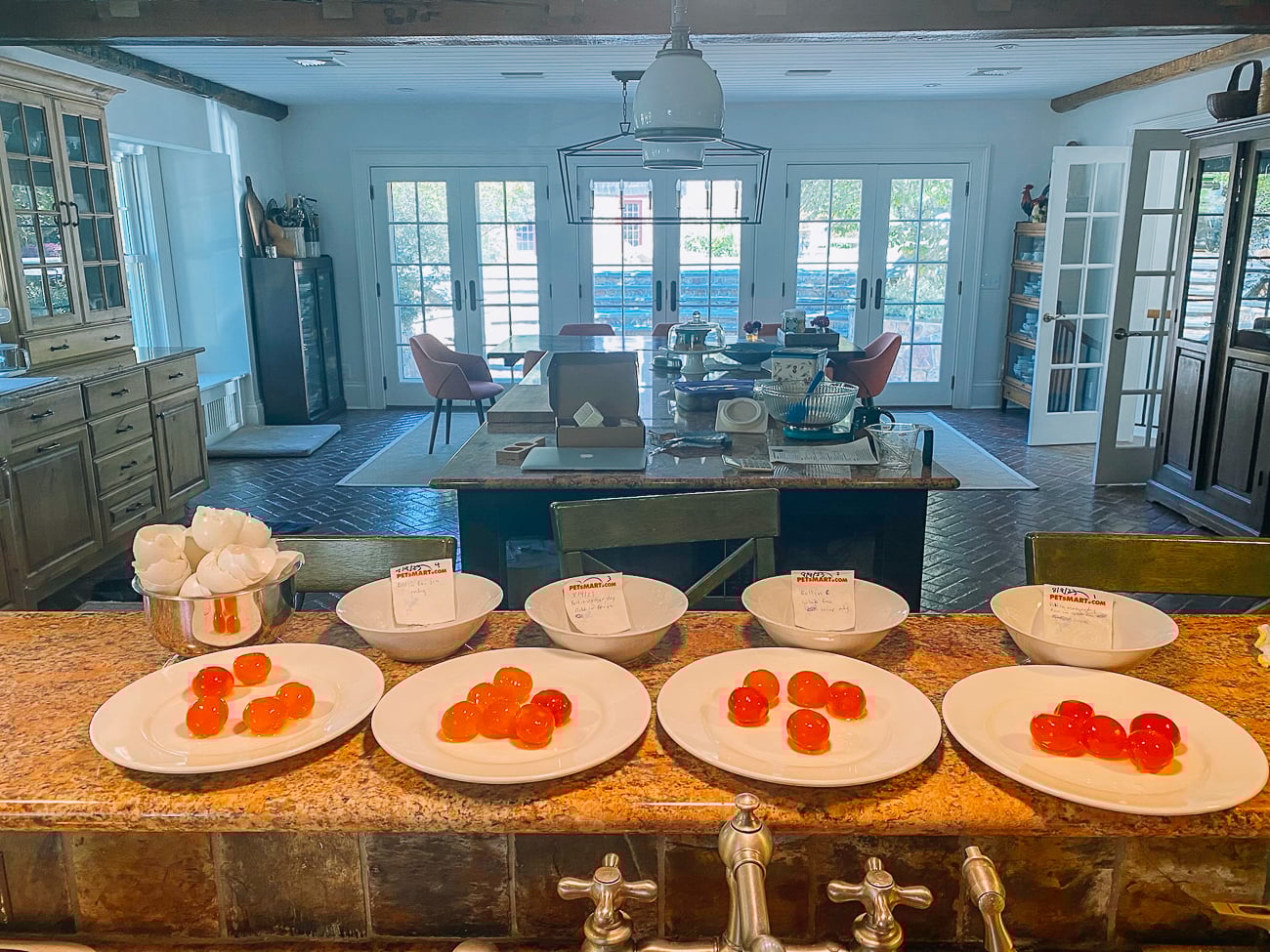 Salted duck egg experiments