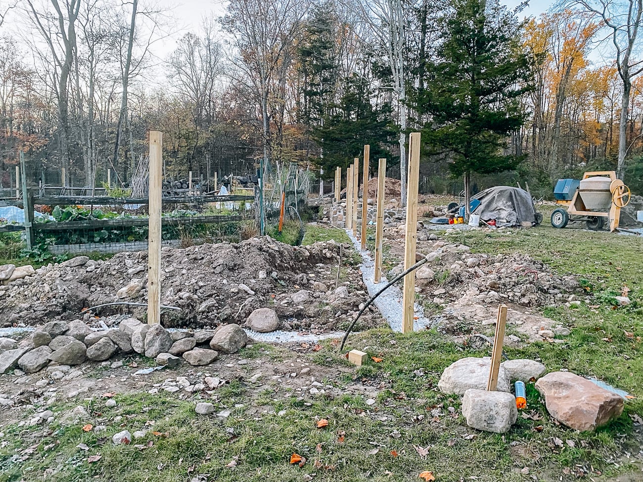 progress on new garden