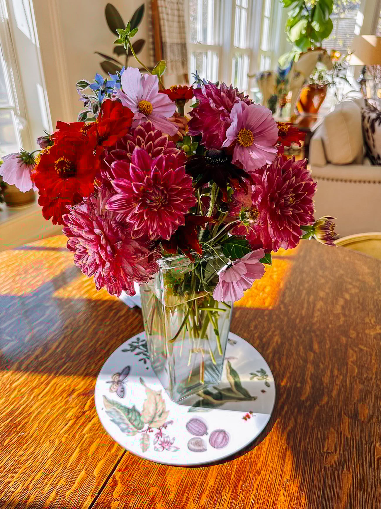 fall flower arrangement