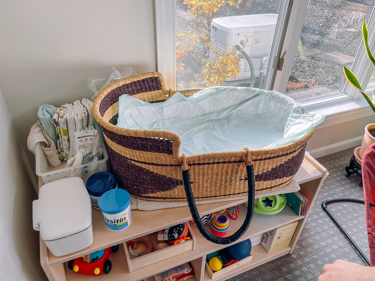 downstairs changing station