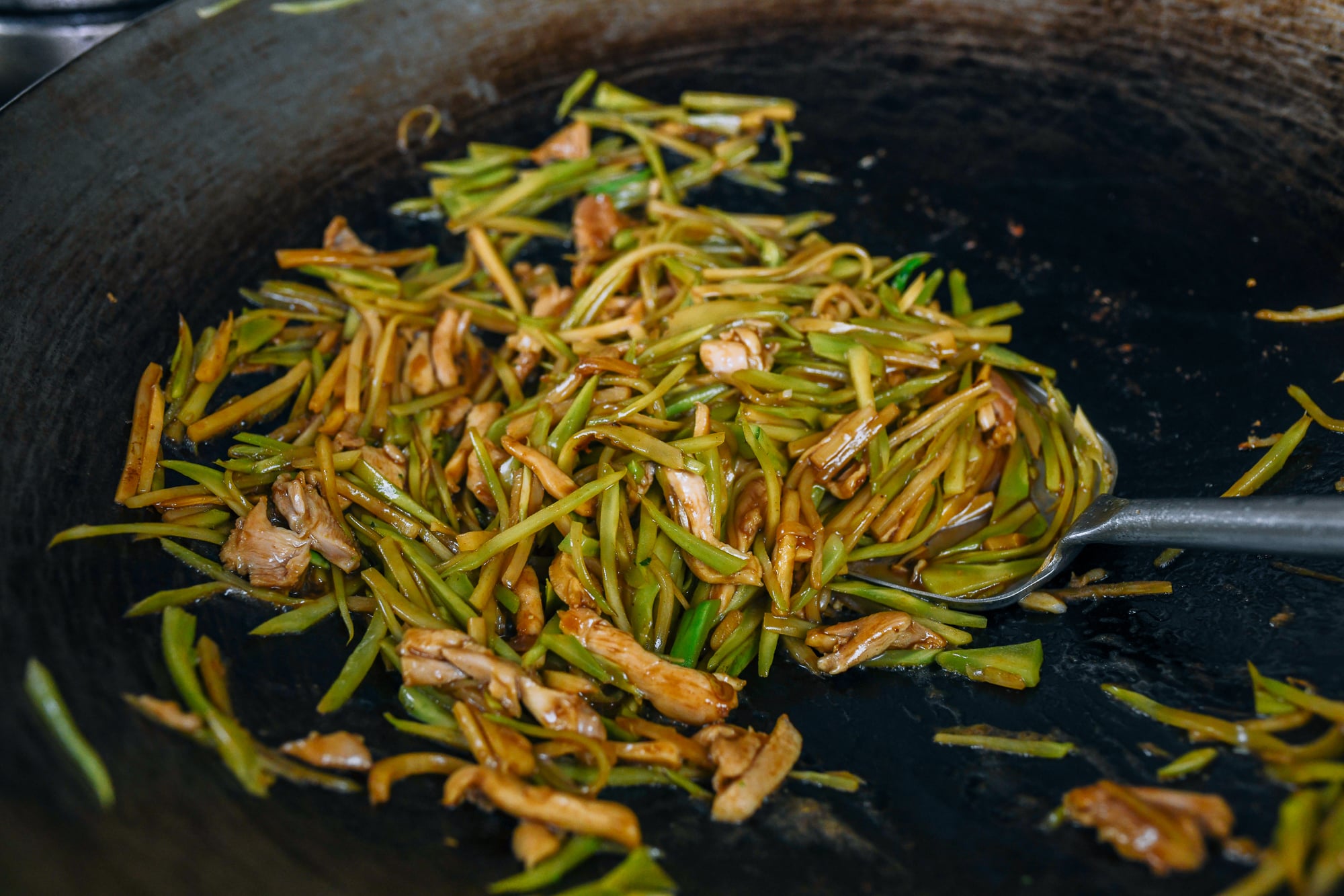 broccoli stem recipe / how to use broccoli stems