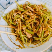 Stir-fried Broccoli Stem Recipe