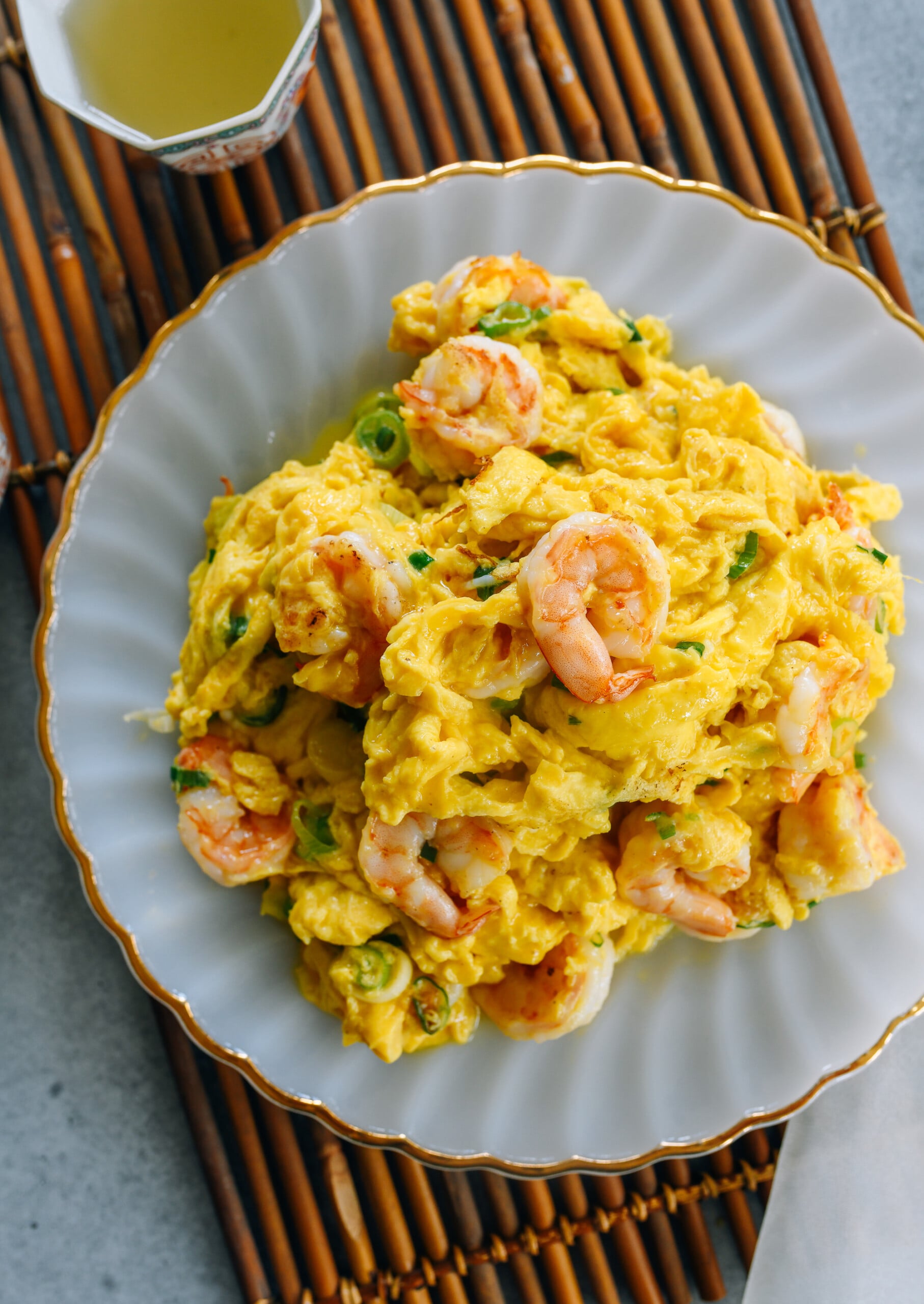 Cantonese Shrimp Egg Stir-fry