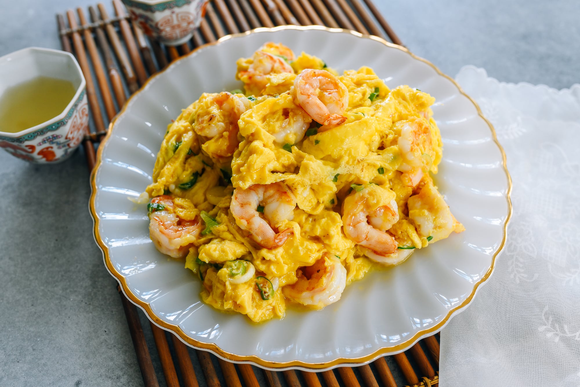 Shrimp and Scrambled Egg Stir-fry