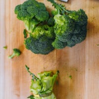 what to do with broccoli stems