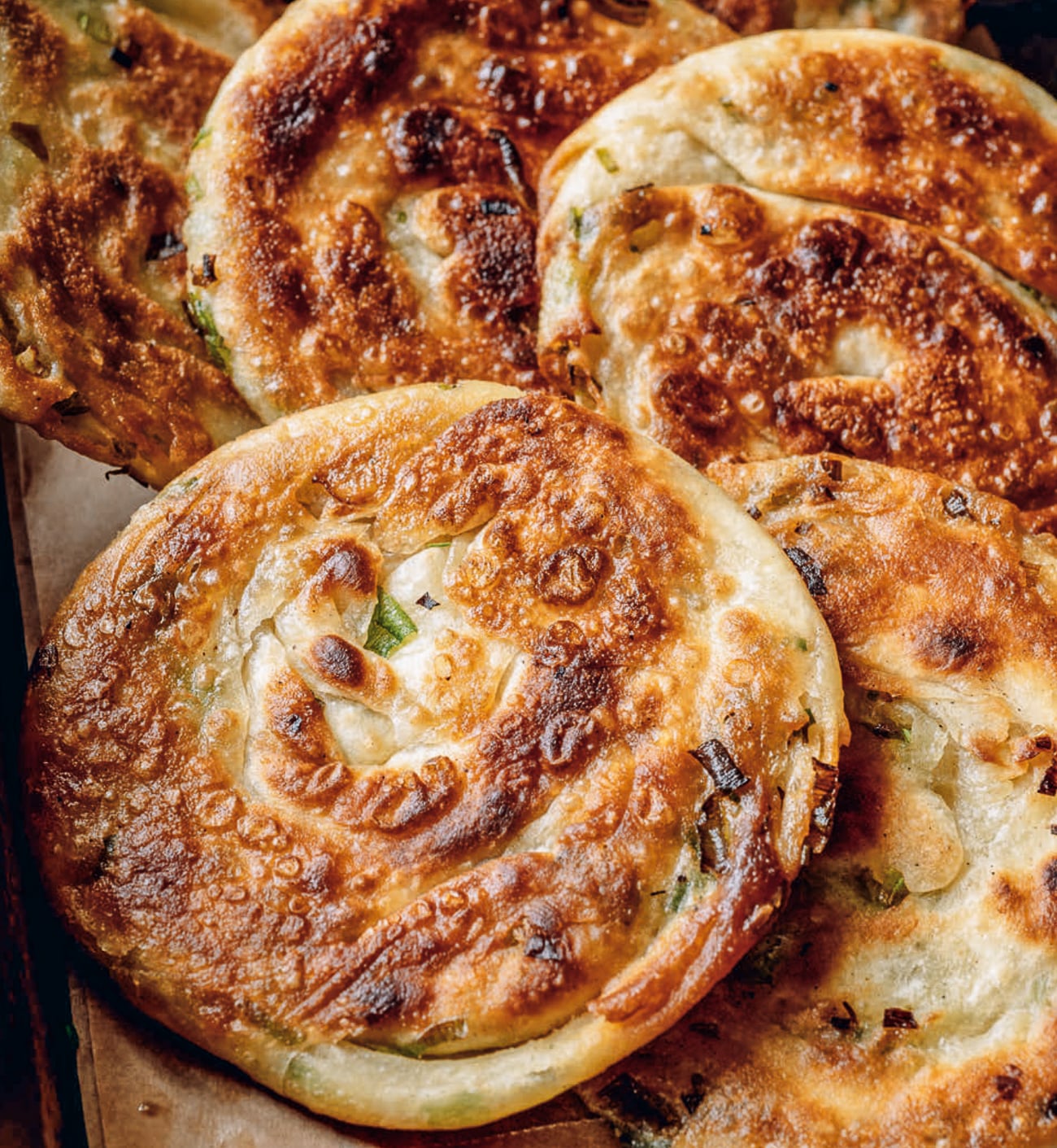 Scallion Pancakes from The Woks of Life Cookbook