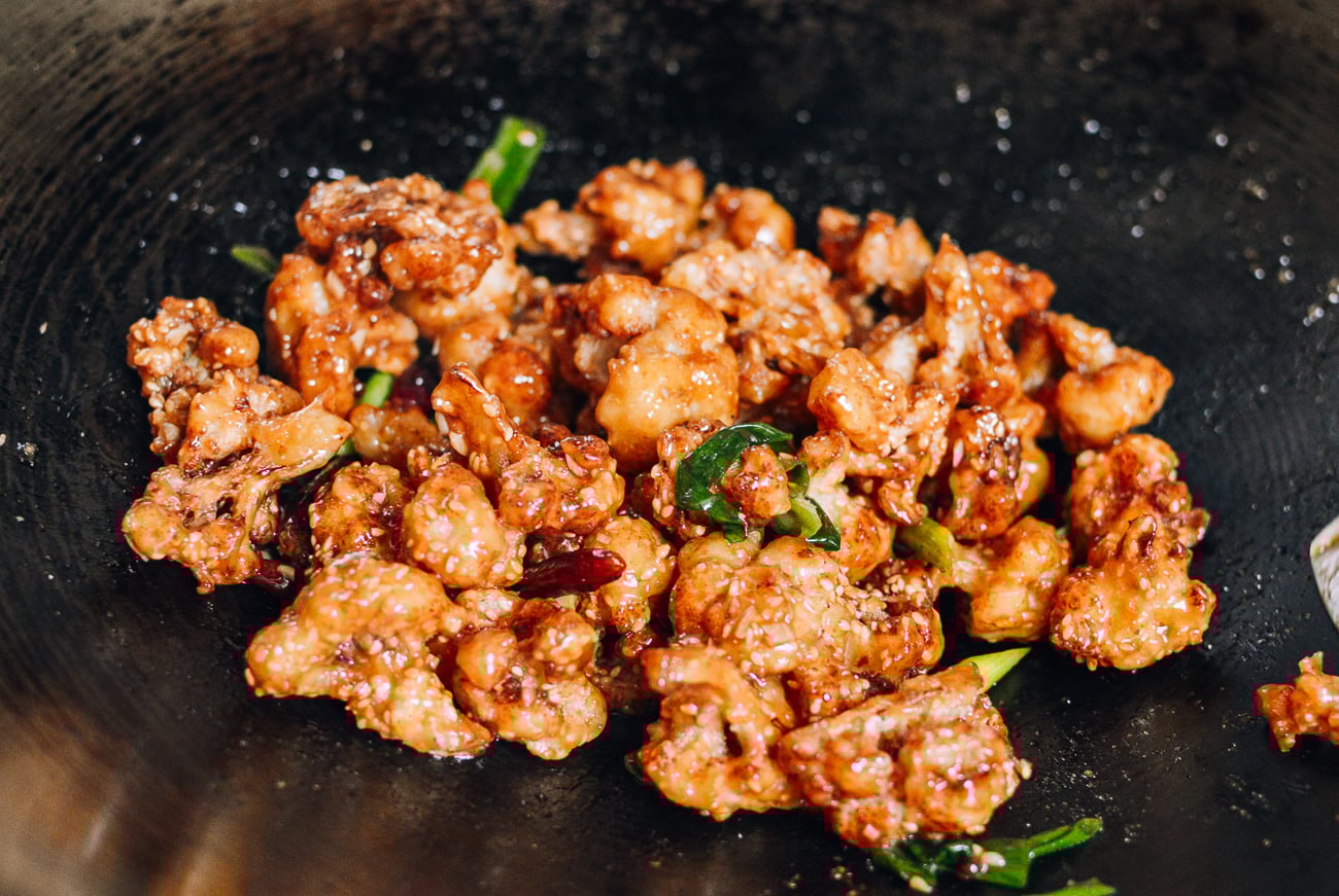 general tso's cauliflower