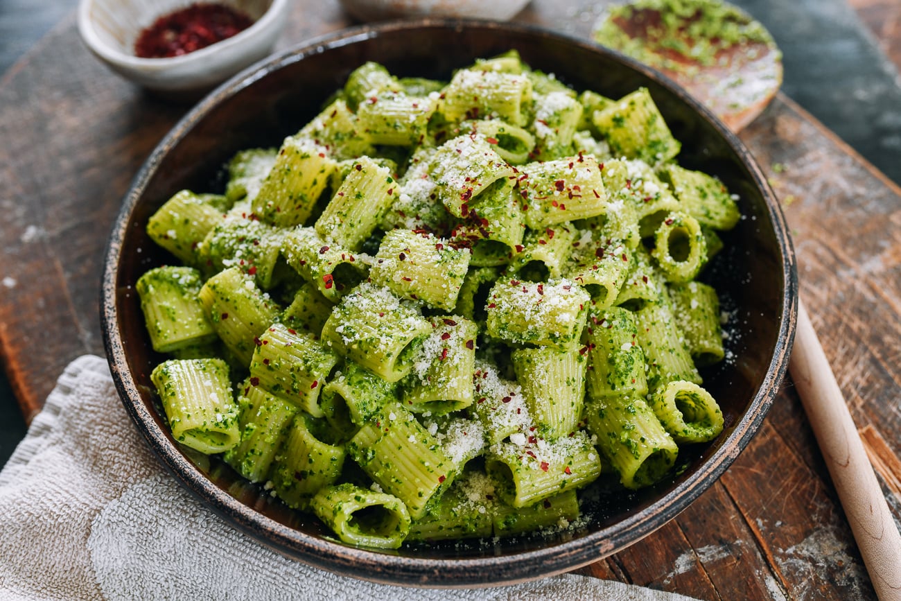 Kale Pesto Pasta