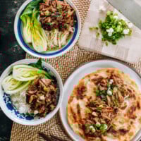 Red Braised Pulled Pork by thewoksoflife.com