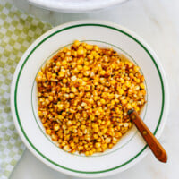 Dish of Fried Corn