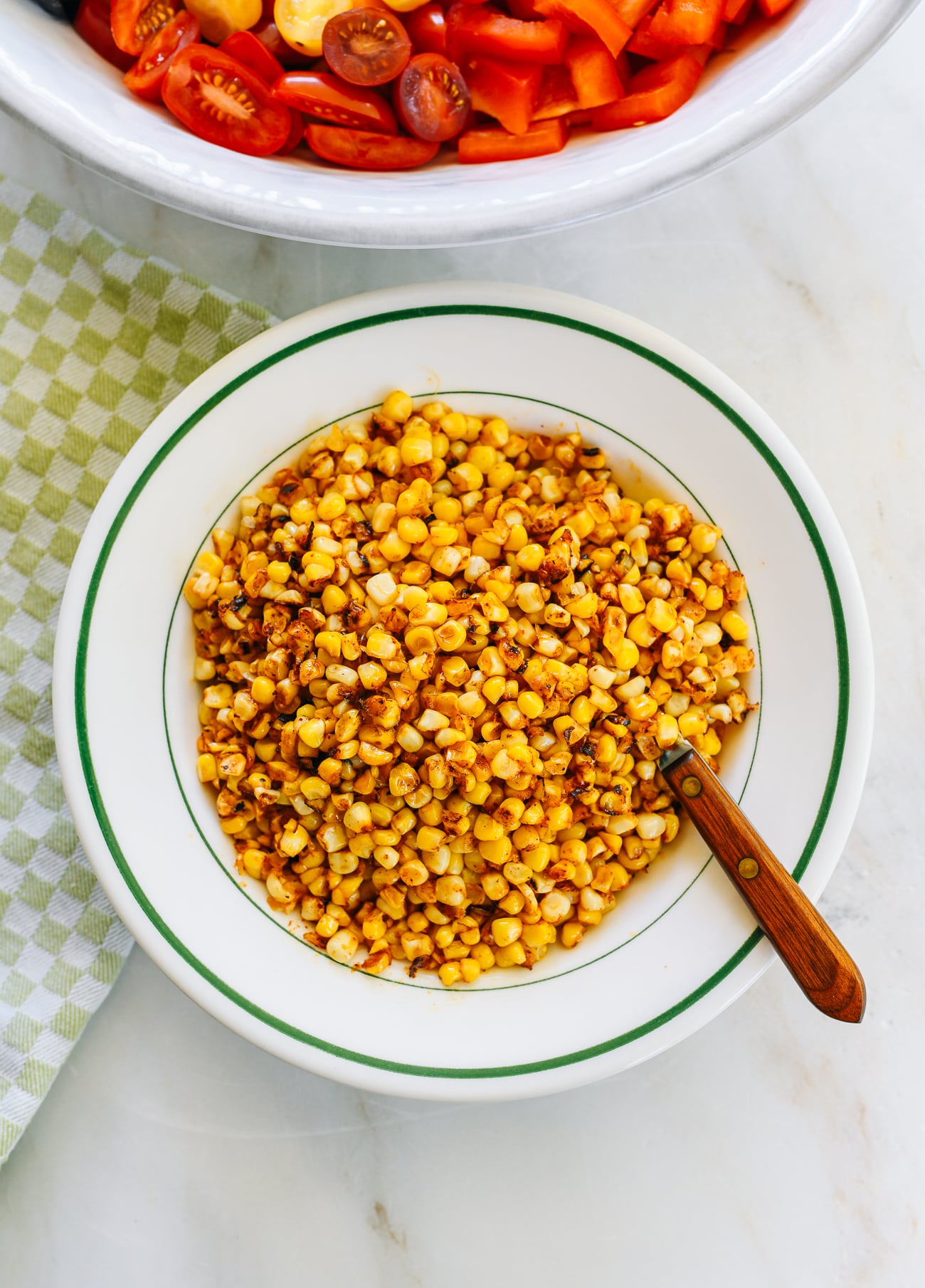Dish of Fried Corn
