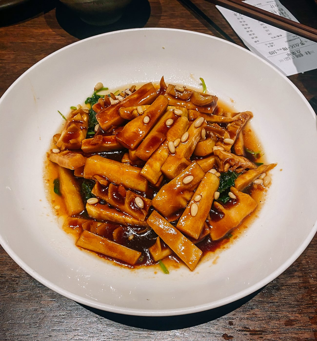 braised bamboo shoots