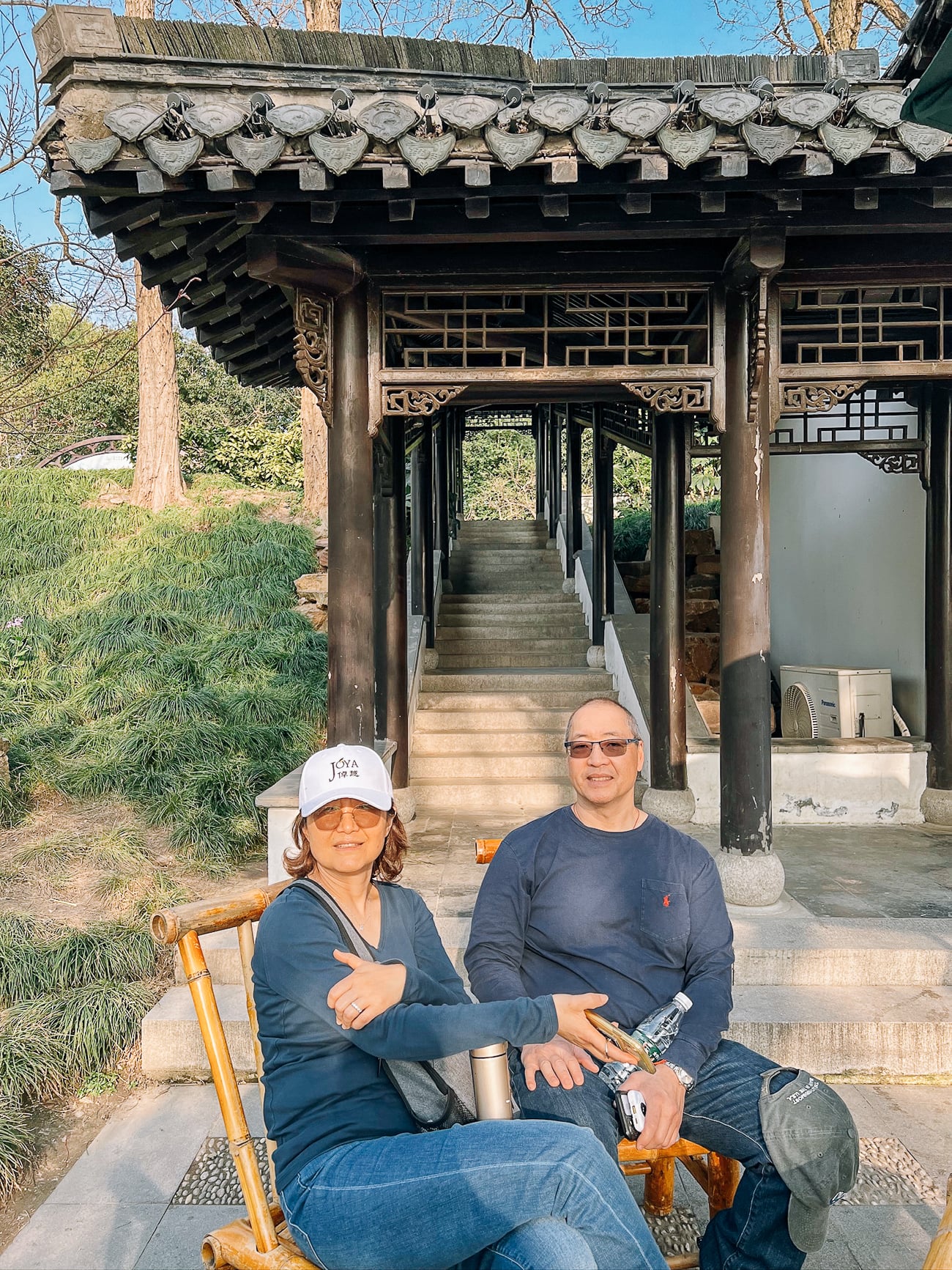 Judy and Bill in Yangzhou