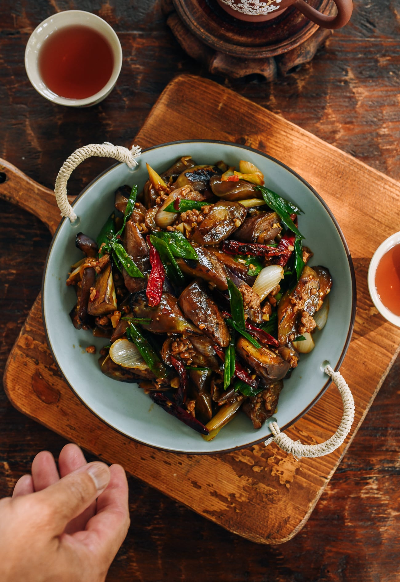 yuxiang qiezi on the table