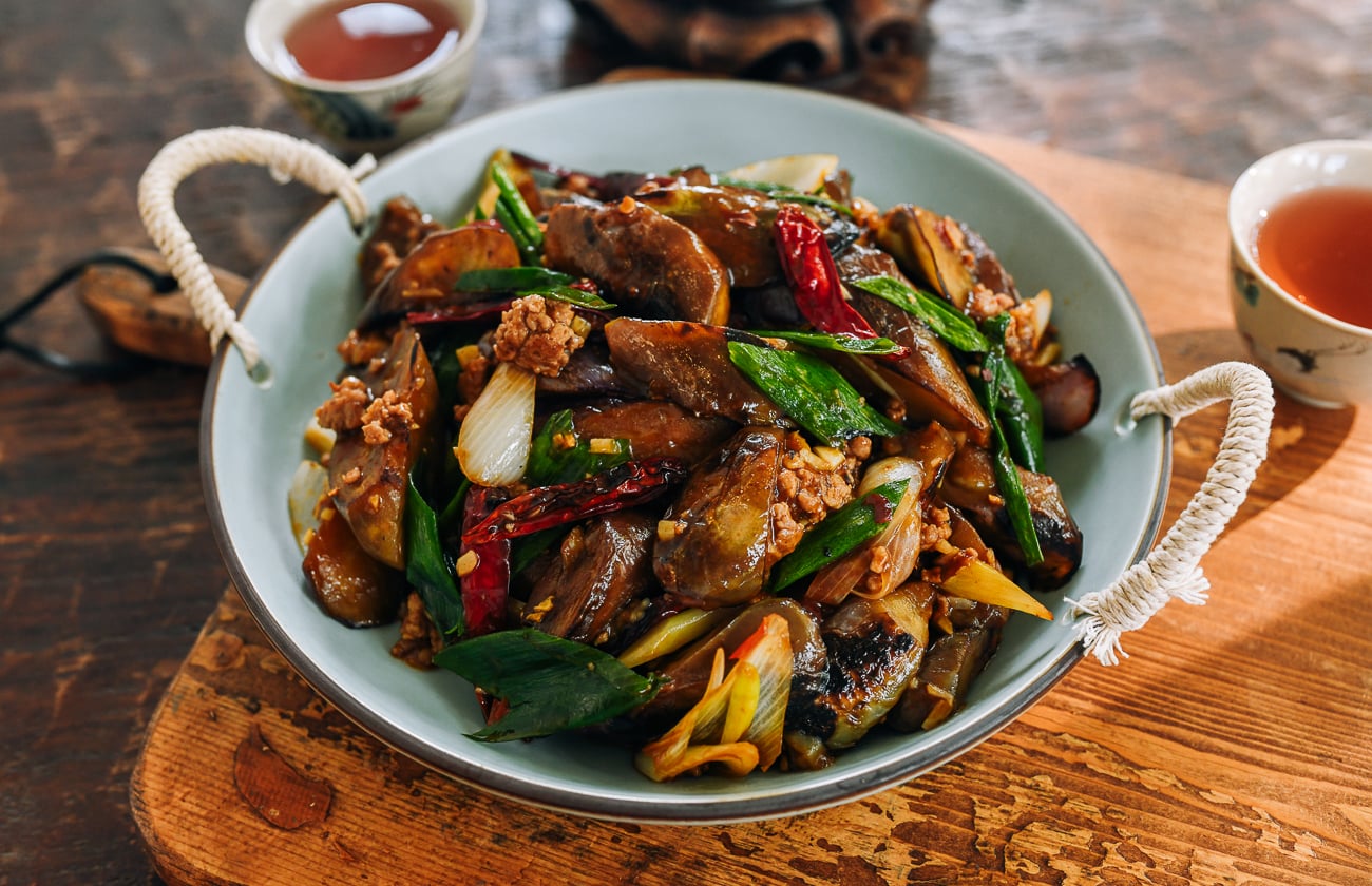 fish fragrant eggplant or yuxiang qiezi recipe