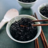 How to Cook Black Rice or Forbidden Rice