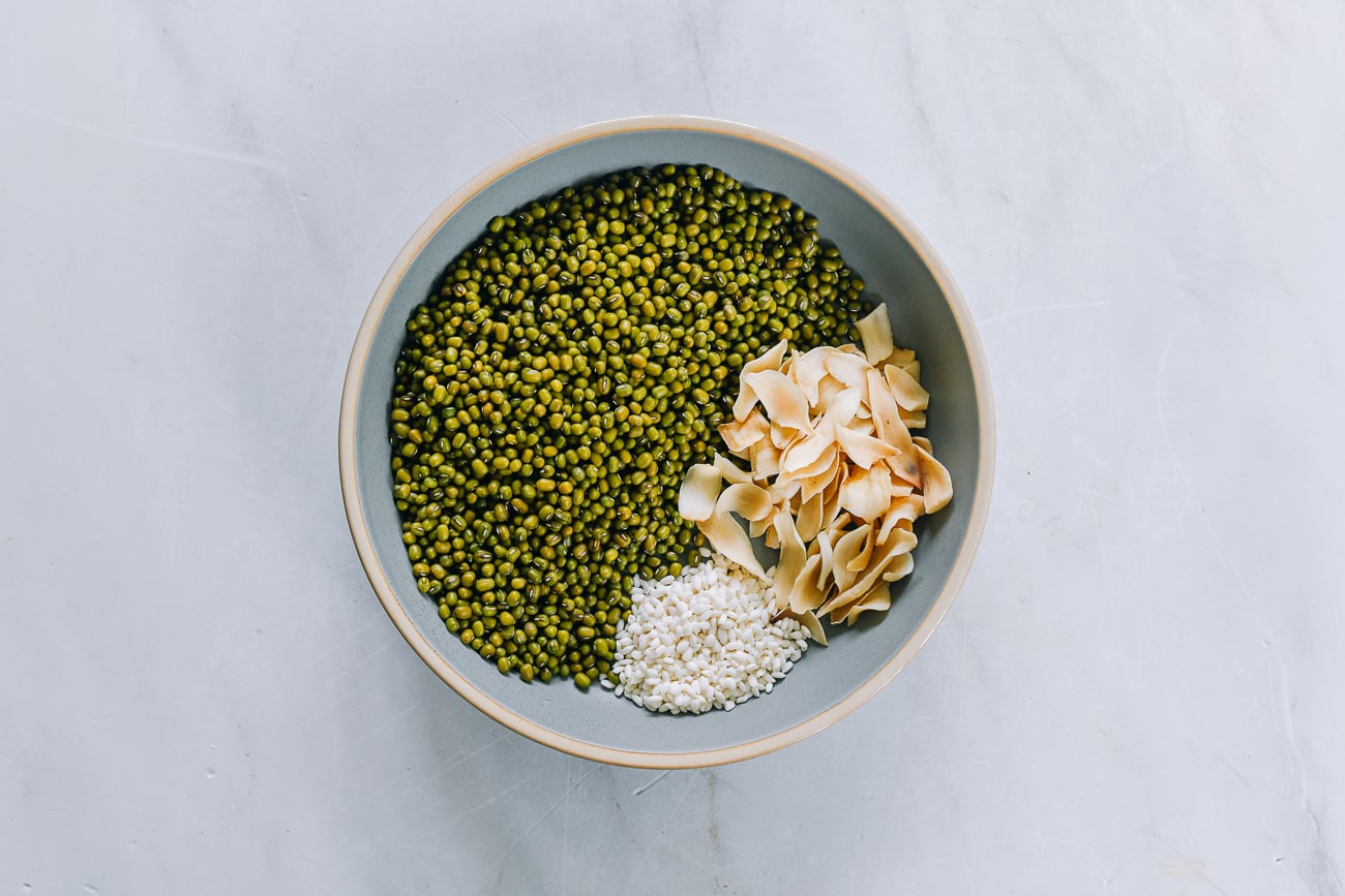 mung bean soup ingredients
