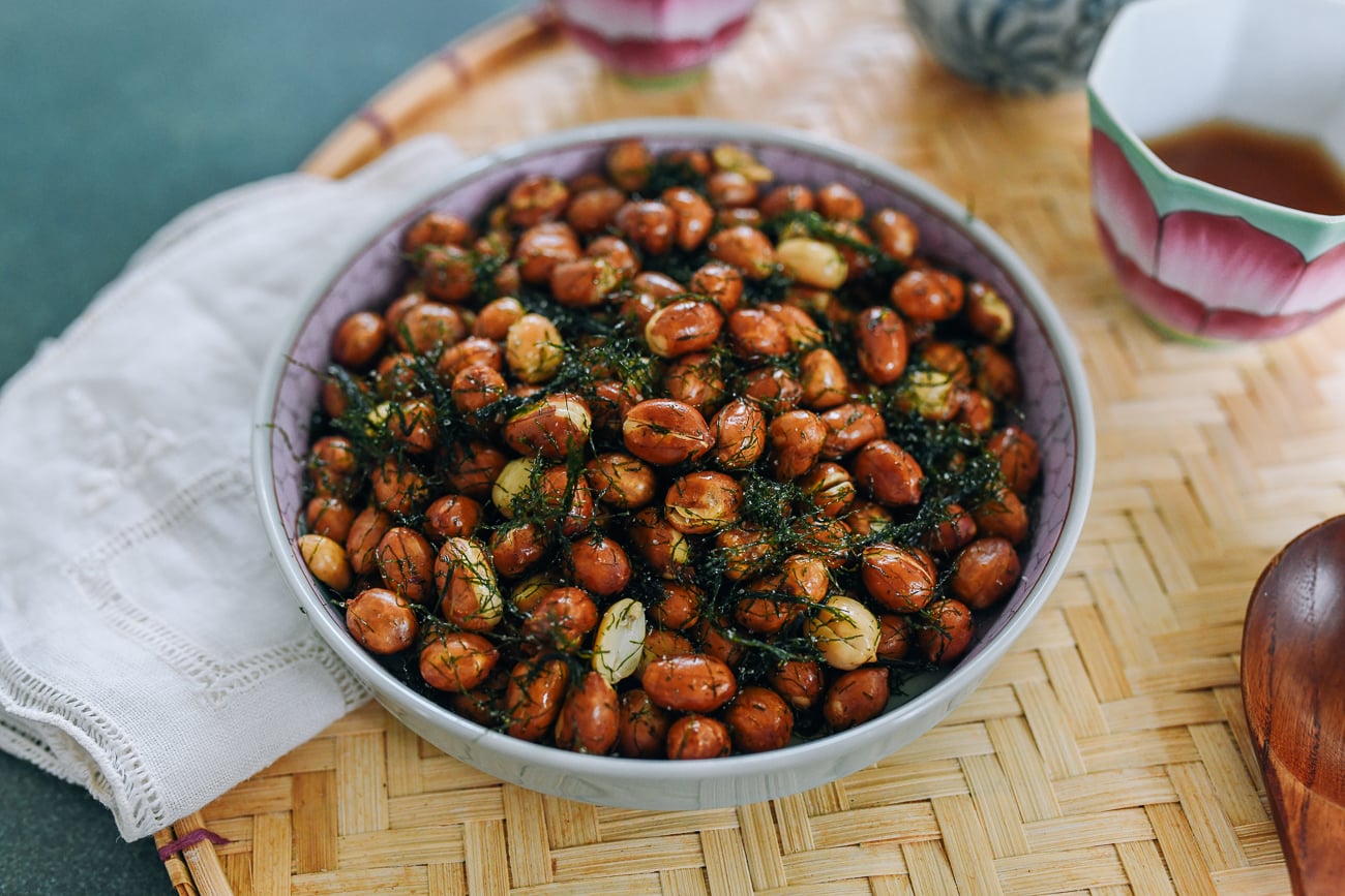 seaweed with peanuts recipe