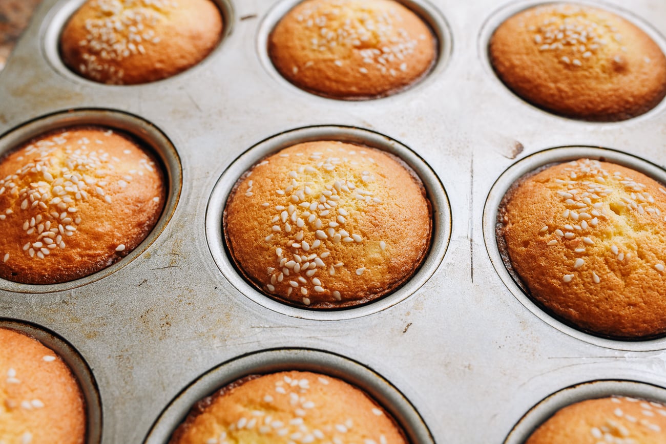 Freshly baked Chinese Old Fashioned Cakes