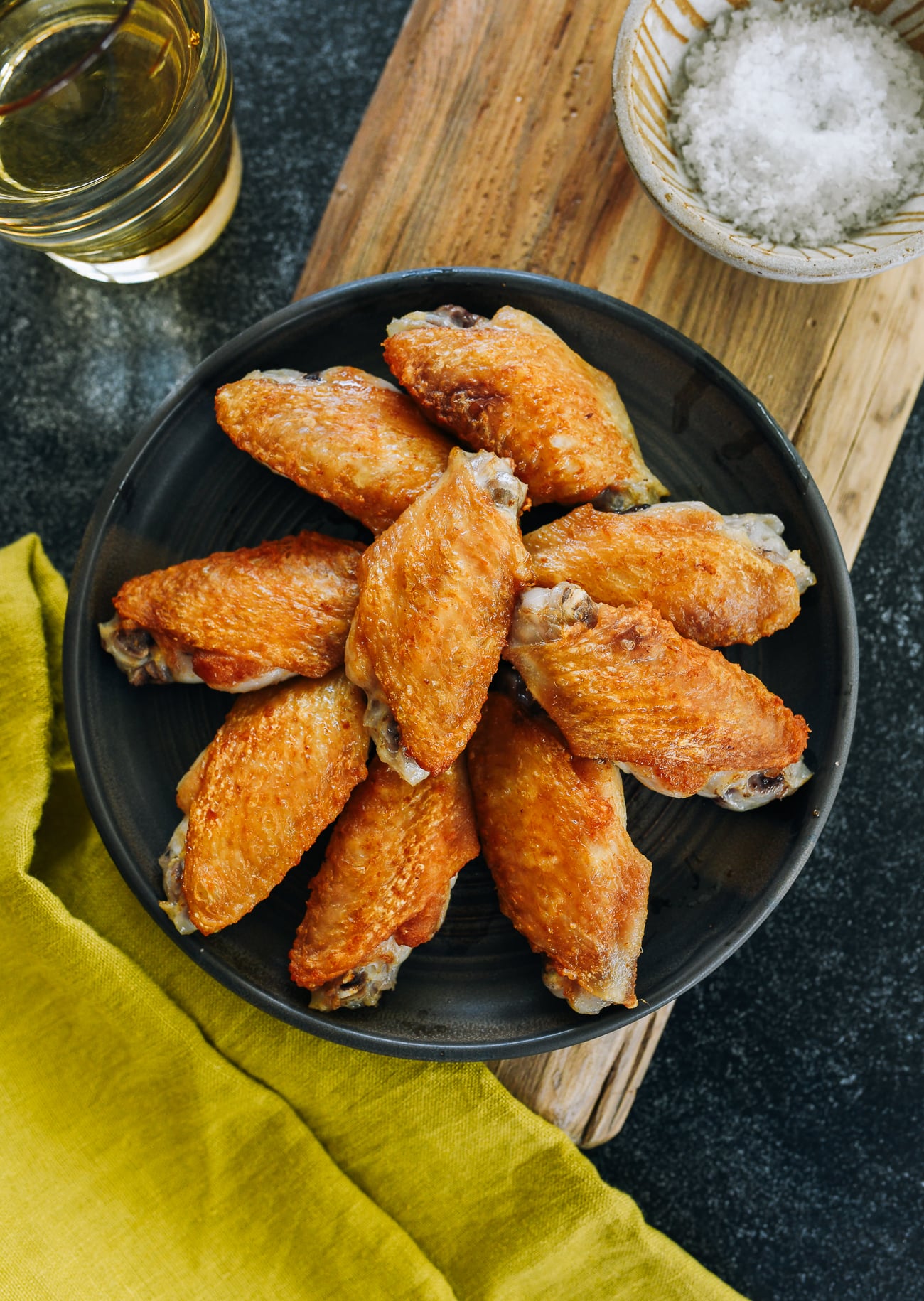 Pan Fried Chicken Wings