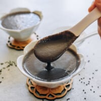 Chinese Sweet Black Sesame Soup